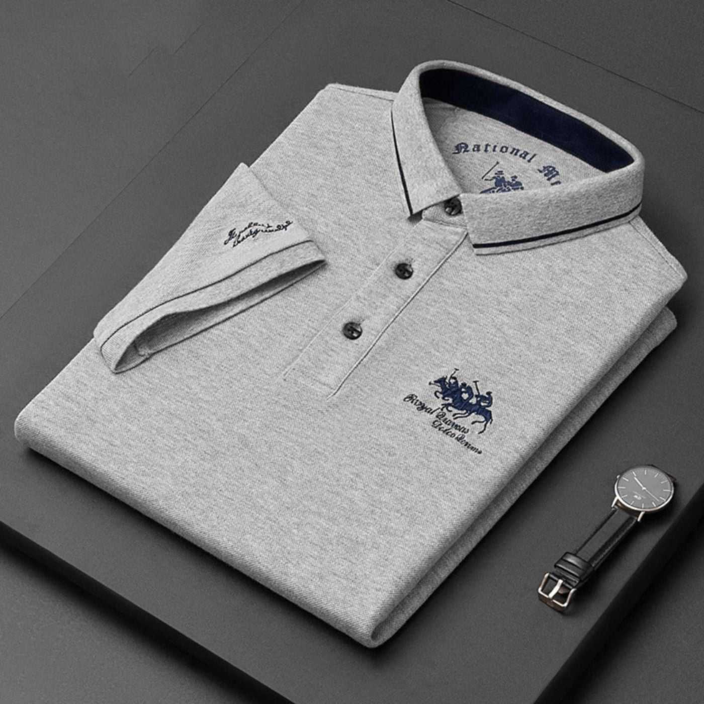 Leontius™ | Royal Heritage Polo Shirt