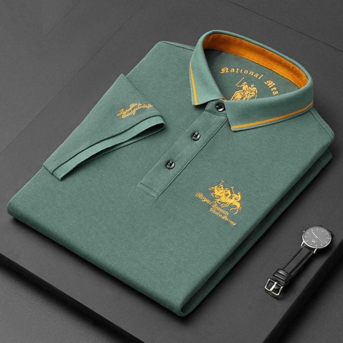 Leontius™ | Royal Heritage Polo Shirt