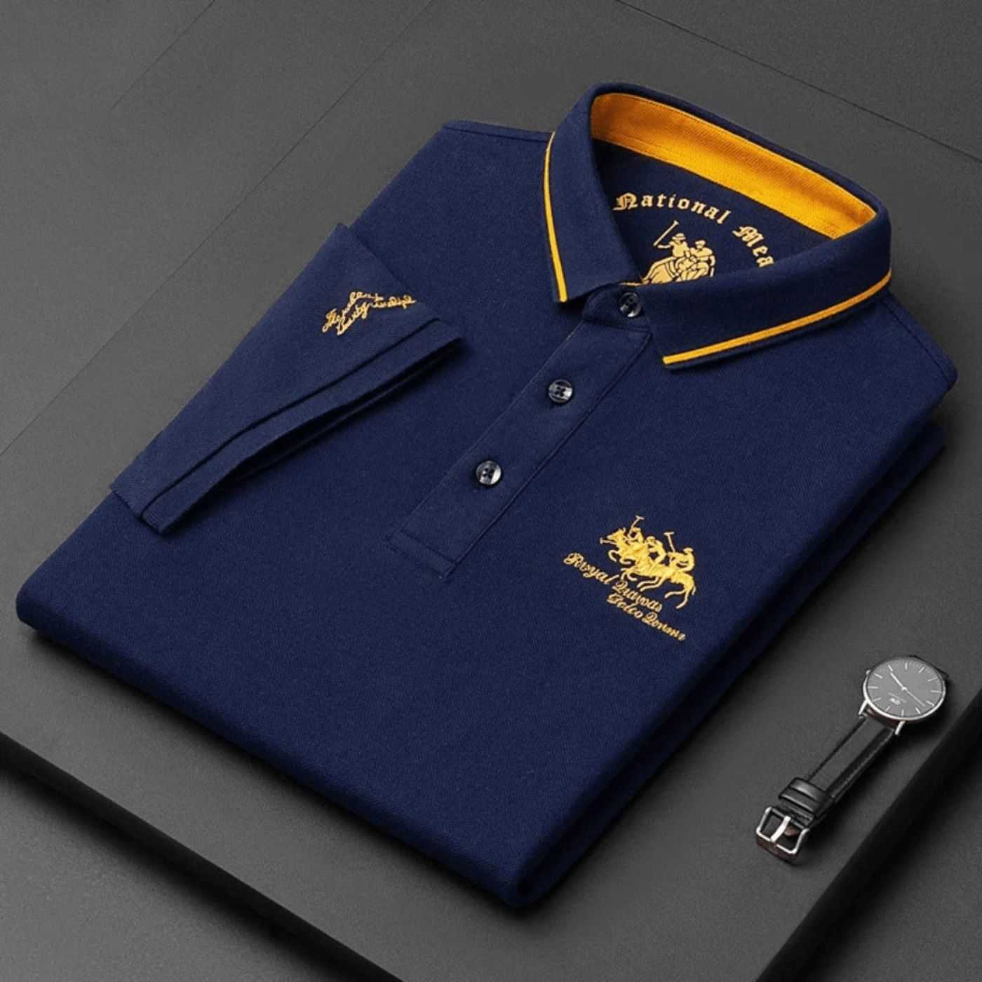 Leontius™ | Royal Heritage Polo Shirt