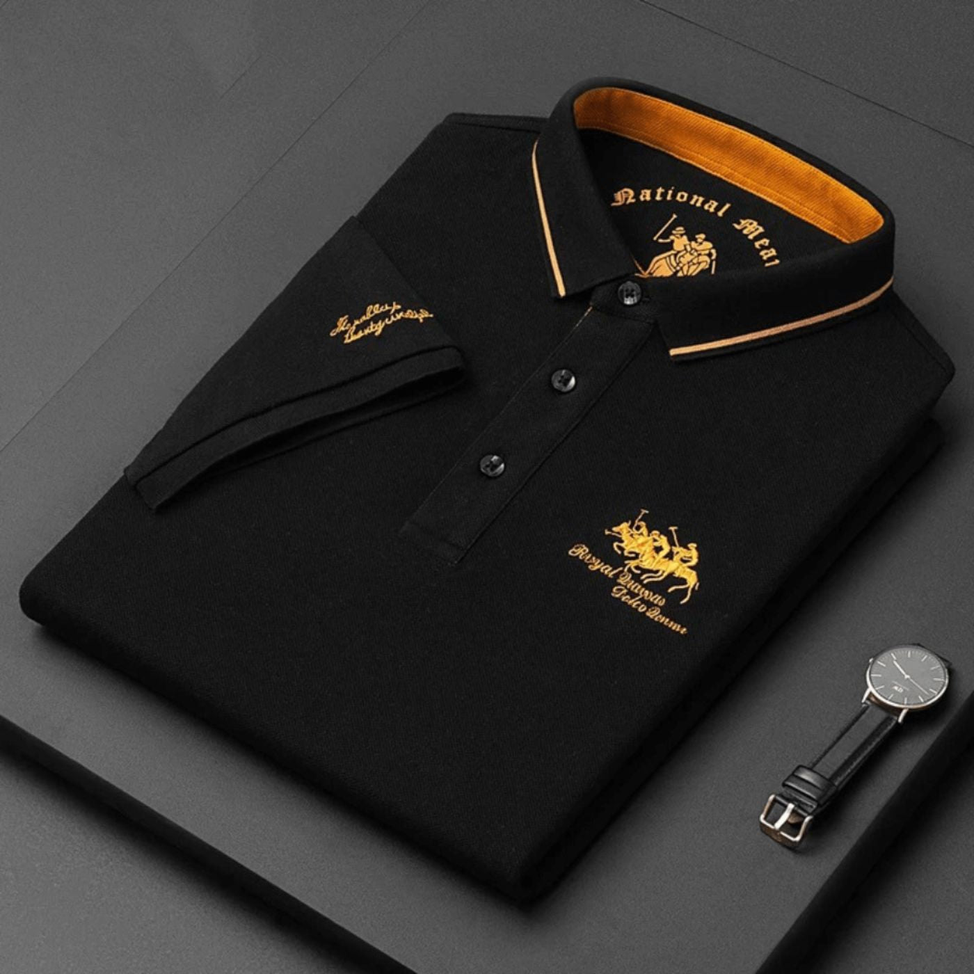 Leontius™ | Royal Heritage Polo Shirt