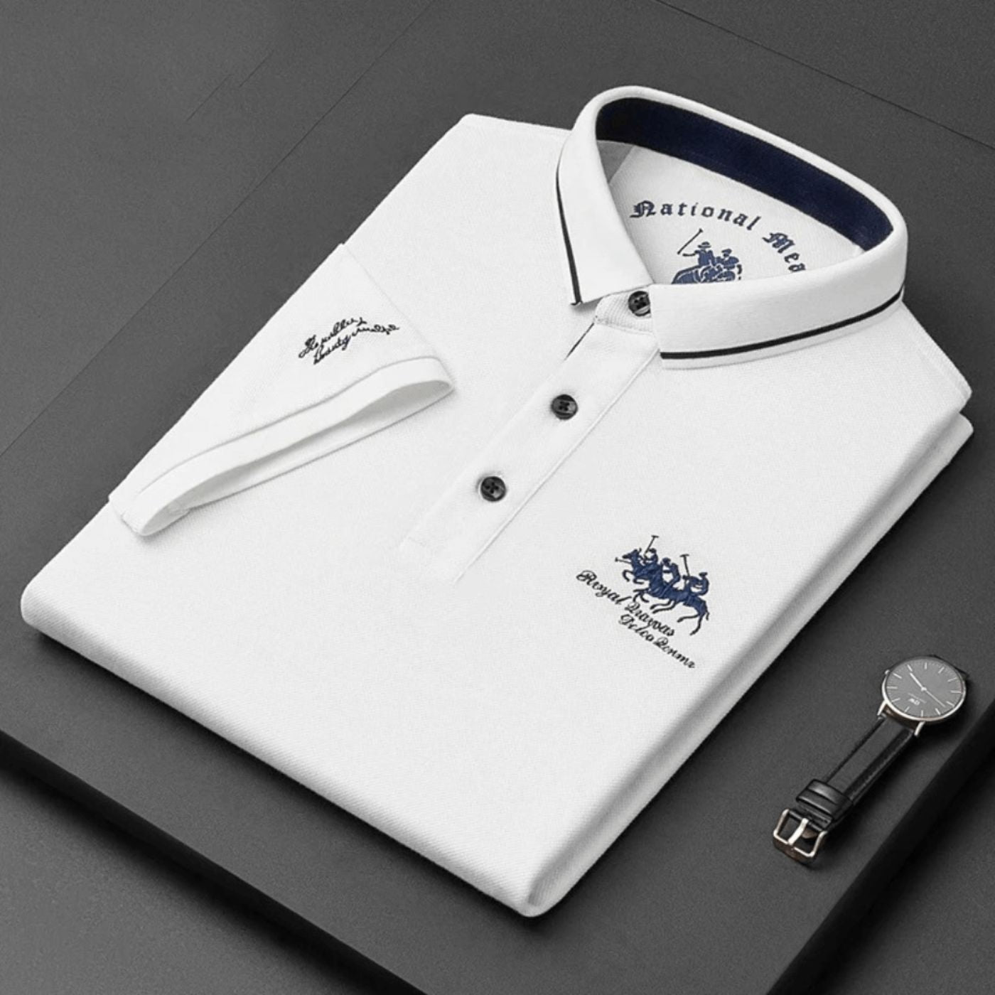 Leontius™ | Royal Heritage Polo Shirt